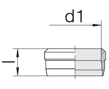 Кольцо врезное универсальное двухкромочное 24-2S-L/S8-SST-C62