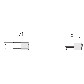 Кольцо врезное оптимизированное двухкромочное VOSSRingᴹ 24-VRM-L22