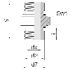 Соединение для труб штуцерное прямое GP-SD2S-G11/4E-G11/4E